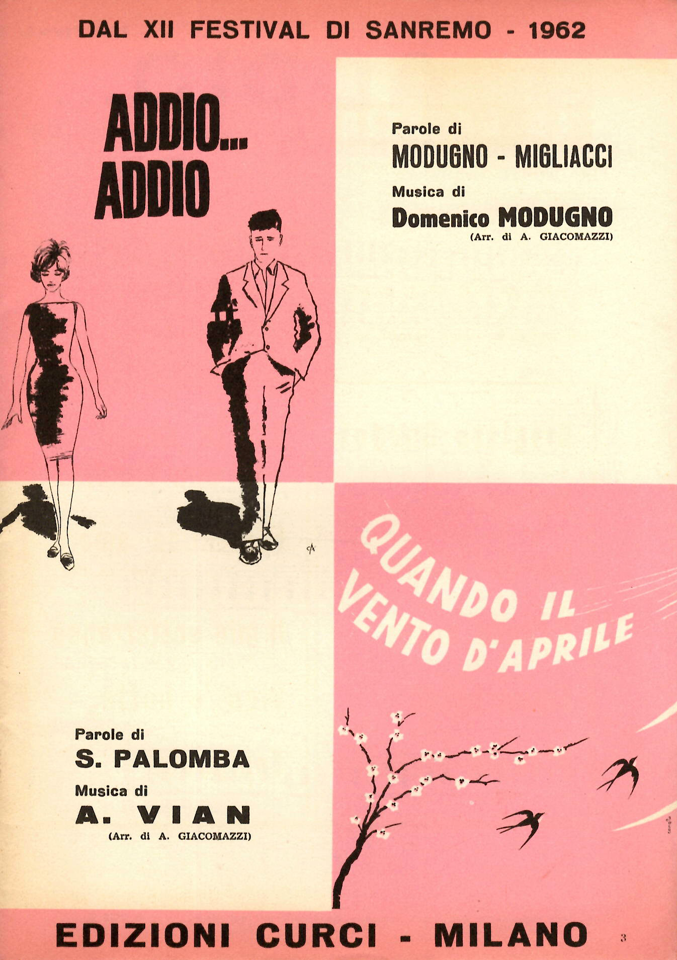 Addio... Addio...: slow a duine